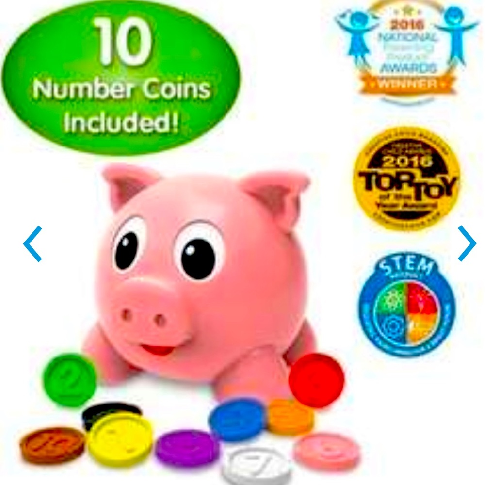 Learning Journey Learn With Me Numbers And Colors Pig-E Bank